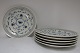 Bing & 
Grondahl. 
Butterfly. 
Lunch plate 
with open-work 
border. 
Diameter 21 cm. 
(1 quality)