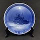 Diameter 18 cm.The plate is designed by Christian Benjamin-Olsen.Motive: The ferry Odin at ...
