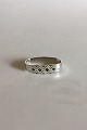 Georg Jensen Sterling Silver Napkin Ring Rune No 202