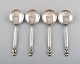 Georg Jensen "Acorn" bouillon spoon in Sterling Silver.
4 pcs. in stock.