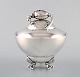 Georg Jensen sterling silver Blossom large sugar bowl Number 2D.
