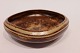 Royal 
Copenhagen 
ceramic dish 
with sung glaze 
by Bode 
Willumsen.
6x16 cm.