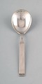 Horsens Denmark: "Funkis III". Serving spoon.
Art deco silver cutlery 1933.