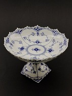 Royal Copenhagen blue fluted full lace  fruit / cake stand 1/1020