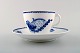 Royal Copenhagen. Rococco coffee cup with saucer. 11 sets in stock.
