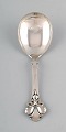 Horsens Silverware Denmark: Serving spoon in silver (0,830). 1951.