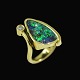 Henrik 
Skjønnemand 
Larsen - 
Denmark. 18k 
Gold Ring with 
Opal and 
Diamond 0.15ct.
0.15 ct. Top 
...