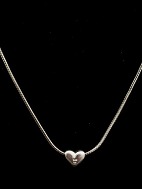 Sterling silver necklace with little heart sold