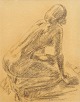 Hegndal, 
Valdemar 
Foersom (1916 - 
2002) Denmark. 
Model.
Drawing. 
Signed 1970. 72 
x 56 ...