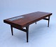 Coffeetable in 
rosewood with 
Royal 
Copenhagen 
tiles designed 
by Johannes 
Andersen and 
...