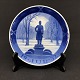 Diameter 18 cm.The plate is designed by Oluf Jensen.Motive: The Statue of King Frederik VI ...