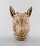 Beautiful Rörstrand stoneware figure by Gunnar Nylund, young goat head.
