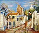 Vantore, Mogens 
(1895 - 1977) 
Denmark .: 
Scene from 
Montmartre. 
Paris. Signed. 
Oil on canvas. 
66 ...