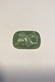 Royal 
Copenhagen 
(Jais Nielsen) 
Brooch-
center(Not 
mounted)  
Celadon glaze 
Measures 3 cm x 
4.5 cm ...