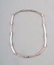 Björn 
Weckström, 
Lapponia, 
Finland. 
"Labyrint"
Vintage 
modernist 
necklace in 
sterling 
silver, ...