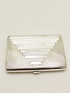 Art Deco 830 silver cigarette / business card case sold