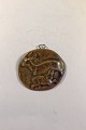 Royal 
Copenhagen Nils 
Thorsson 
Pendant Unique 
Doe suckling a 
fawn Glaze 
imperfection 
Measures ...