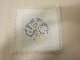 Dust cover for the old and beautiful 
handkerchiefs, old and with embroidery made by 
hand
In the earlier days the beautiful handkerchiefs 
were kept in such dust covers, usually with hand 
made embroidery
In a good condition