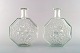Nanny Still for Riihimäen Lasi, A pair og Finnish Stella Polaris glass art vase.
