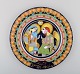 Rare hand painted Rosenthal Wiinblad Christmas plate from 1975. "Annunciation".