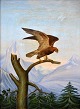 Danish artist, 
19th century. 
An Eagle, USA. 
Oil on canvas. 
68 x 49 cm. 
Unsigned.
Framed.