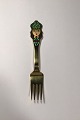 Anton Michelsen 
Christmas Fork 
1982. Gilded 
Sterling Silver 
with enamel
Kamma Svensson 
has ...