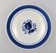 5 pcs. deep plates/soup plates, model number 11/1847. Aluminia, Tranquebar.