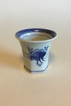 Royal 
Copenhagen/Aluminia 
Blue Tranquebar 
Vase No 
3049/1239. 
Measures 10.5 
cm / 4 9/64 in.
