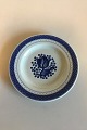 Royal 
Copenhagen/Aluminia 
Blue Tranquebar 
Herring Plate 
No 11/945. 
Measures 19 cm 
/ 7 31/64 in.