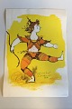 Bjorn Wiinblad 
Print of 
Dancer. 
Measures 36 cm 
/ 14 11/64 in. 
x 50 cm / 19 
11/16 in.