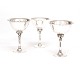 Harald Nielsen for Georg Jensen: A set of three cocktail cups. #479A. H: 10,5cm. 
D: 7,7cm. W: 292gr (3)
