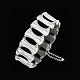 Danish 835S 
Silver 
Bracelet.
Stamped with 
835.
L. 18 cm. / 
7,09 inches.
W. 2,4 cm. / 
0,94 ...