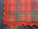 Christmasblanket/coachmanblanket
An 
old, thick 
christmasblanket/coachmanblanket, 
with an edge 
...