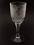 Aalborg cut beer glass