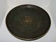Tinos Denmark, 
heavy bronze 
dish from 
around 1930.
Fully 
hallmarked.
Diameter 26.7 
cm., ...