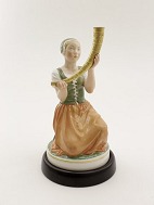 Royal Copenhagen The girl with golden horn 12242