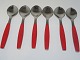 Georg Jensen 
Red Strate, 
dessert spoon.
Designed by 
Henning Koppel 
in 1975.
Stainless ...