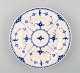 Royal Copenhagen Blue fluted lunch plate.
