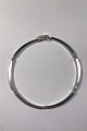 Georg Jensen 
Hans Hansen 
Sterling Silver 
Necklace No 
185. In shape 
of curved 
rectangular 
links. ...