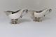 Georg Jensen. 
Sterling (925). 
A pair of Sauce 
Bowls. Design 
177A. Length 20 
cm. Height 12 
cm.