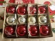 Older Big 
Christmas 
Balls, Box with 
Red & Silver, 
12 pcs, * 
Charming 
Patinated *