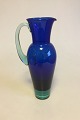 Royal Copenhagen Pitcher in Blue glass