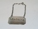 Sterling silver 
bottle sign for 
decanter, 
Madeira.
Hallmarked 
"AK.W. 925S".
The sign ...