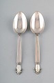 Georg Jensen 
silver Acanthus 
silverware, 
Georg Jensen 
dinner 
spoon/soup 
spoon.
Pattern : ...
