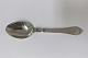 Georg Jensen. 
Sterling (925). 
Continental. 
Dessert spoon. 
Length 17.2 cm.