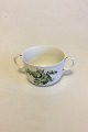 Royal Copenhagen Green Flower Curved Bouillon Cup No 1552