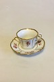 Dahl Jensen 
Dronning Mocca 
Cup and Saucer 
with Gold and 
Pierced Border. 
Measures Cup: 7 
cm / 2 ...