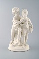 Classic 
sculpture in 
biscuit on 
base, 
Gustavsberg, 
dated 1910.
Siblings.
Measures 30.5 
cm. x ...