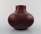 Patrick Nordstrøm / Carl Halier stoneware vase for Royal Copenhagen. Ca. 1920.