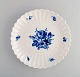 Meissen blue onion low fluted porcelain bowl. Ca. 1920.

